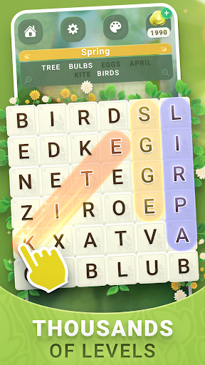 Word Search Nature Puzzle Game